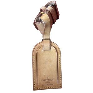 Louis Vuitton Luggage Tag Authentic